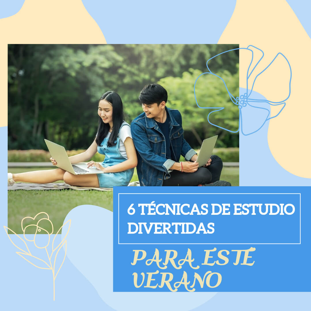 6 TÉCNICAS DE ESTUDIO DIVERTIDAS PARA ESTE VERANO