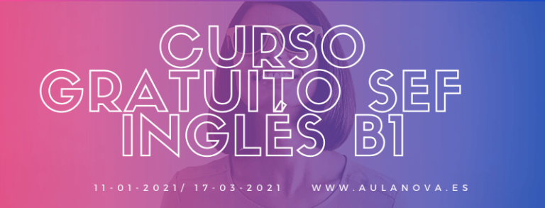 CURSO GRATUITO SEF INGLÉS B1