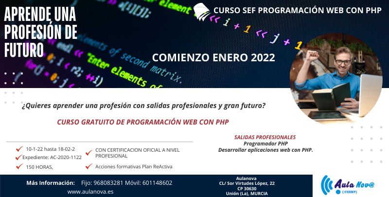 CURSO SEF PROGRAMACION CON PHP