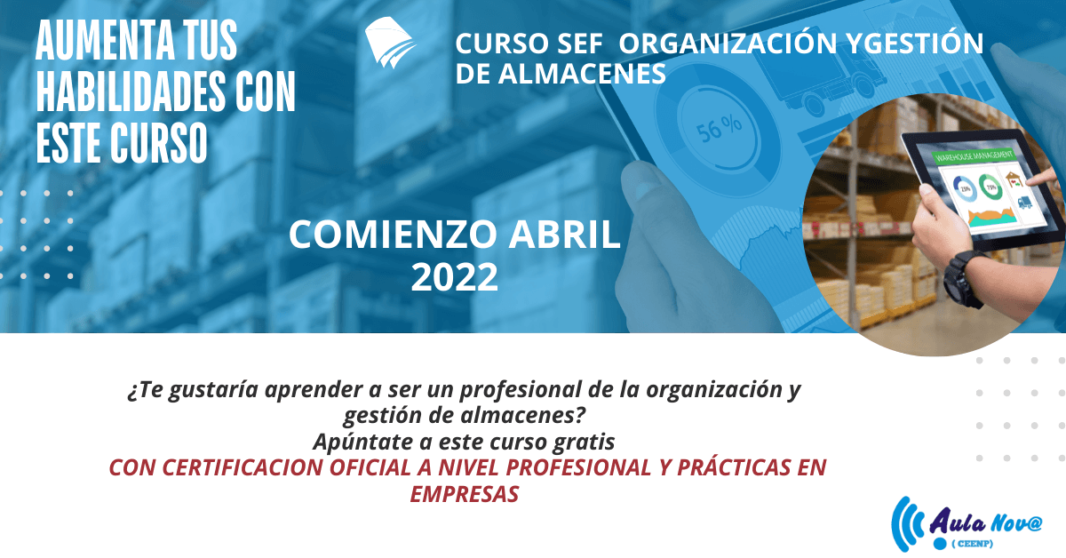 CURSO SEF ORGANIZACIÓN YGESTIÓN DE ALMACENES