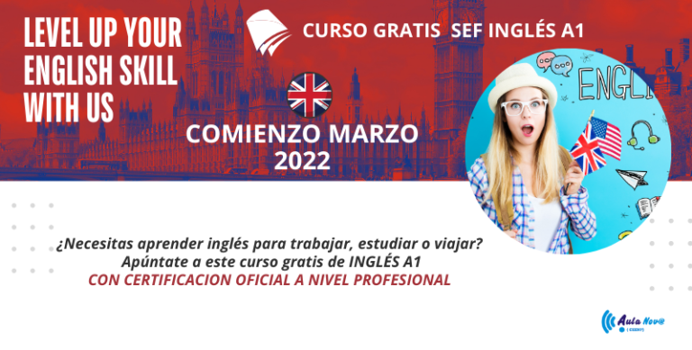 CURSO SEF INGLÉS A1 MARZO 2022