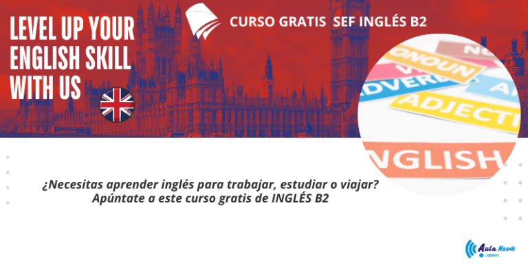 Curso gratis Inglés B2 noviembre 2022