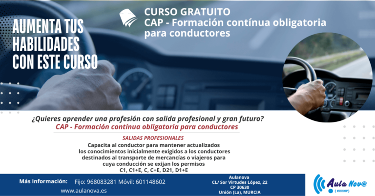 CAP - Formación contínua obligatoria para conductores