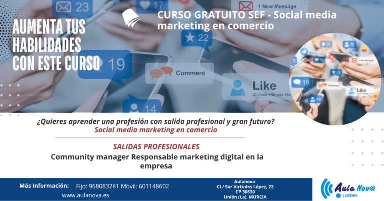 Social media marketing en comercio