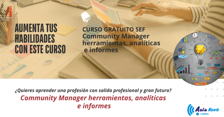 Community Manager herramientas, analíticas e informes