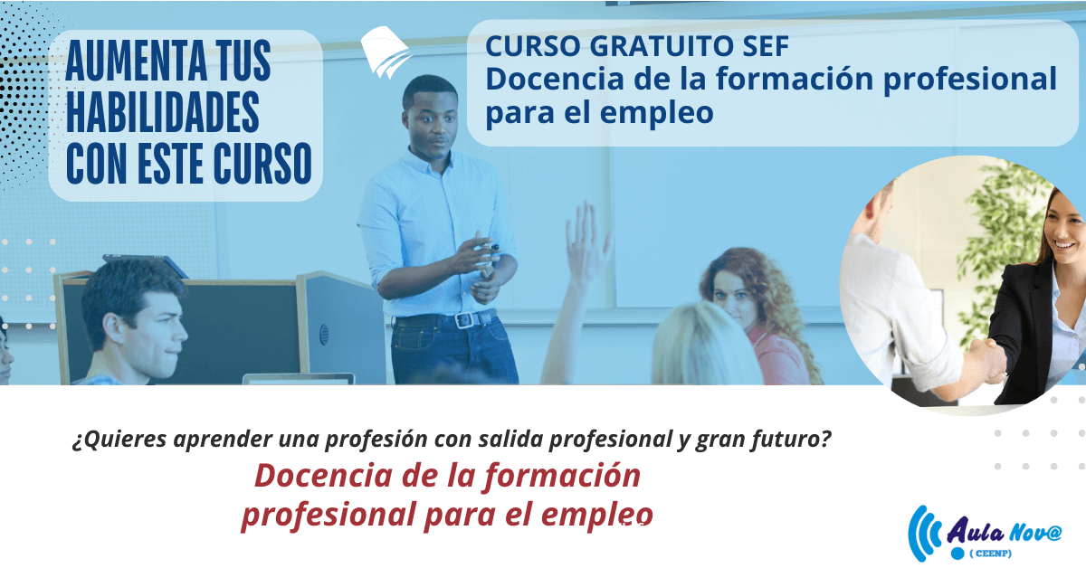 Docencia de la formación profesional para el empleo