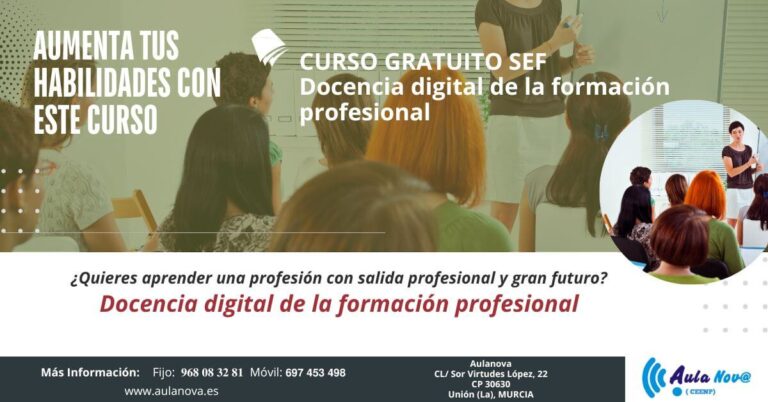 Docencia digital de la formación profesional