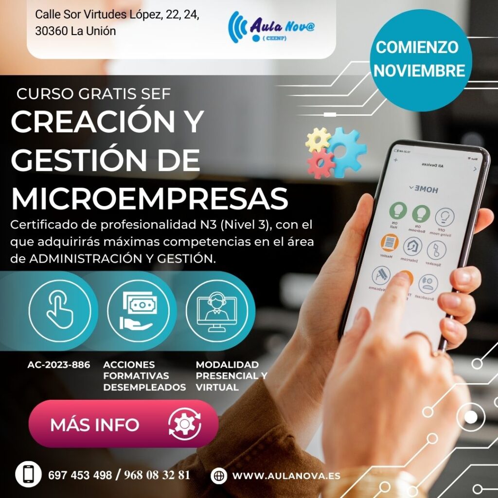 CREACIÓN Y GESTIÓN DE MICROEMPRESAS